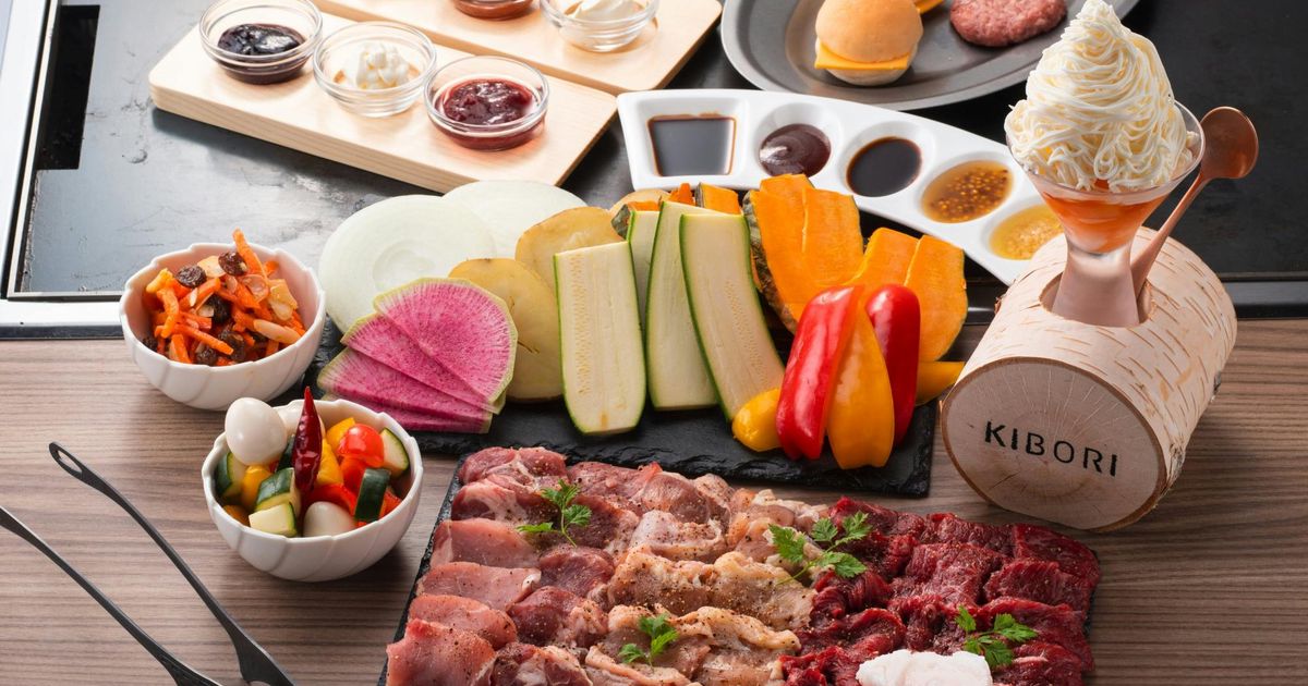 Barbecue dinner at Kibori restaurant in Tokyo Tinggly