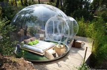 One Night Stay in Unique Bubble Hotel in France for Two