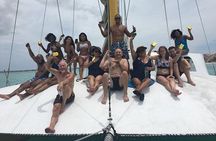 Aruba Catamaran Sail with Snorkeling aboard the Arusun