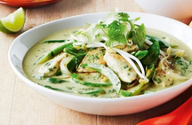 Authentic Thai Green Curry & Sticky Rice Dessert