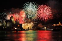 Dinner cruise on the Danube River with fireworks