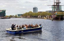 Amsterdam open boat canal cruise