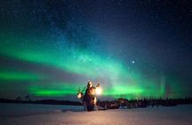Reindeer Sami experience and northern lights