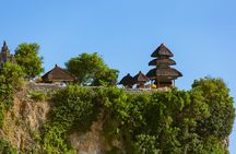 Sunset at Uluwatu Temple with spa option