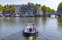 Amsterdam open boat canal cruise