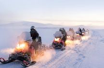 Snowmobile adventure from Tromsø to the Finnish Lapland