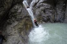 Canyoning beginner tour through the Hachle Canyon in Imst