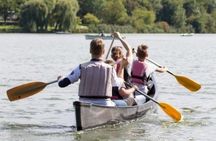 Canadian canoe rental in Stuttgart at the Neckar river
