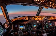 30-minute flight in Boeing B747 flight simulator Cologne