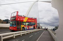City Sightseeing hop-on hop-off bus tour with walking tour of Dublin