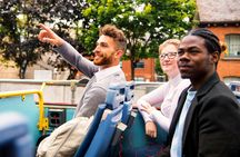City Sightseeing hop-on hop-off bus tour with walking tour of Dublin