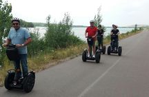 Self-balancing scooter tour around Lake Störmthal