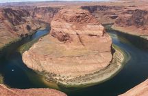 Antelope Canyon, Lake Powell and Horseshoe Bend 2 day private tour