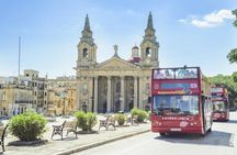 City Sightseeing hop-on hop-off boat and bus tour of Malta