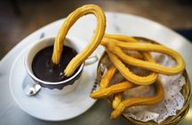 Self-balancing  scooter tour in Madrid with chocolate con churros