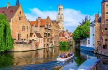 Bruges and Ghent day trip with transport from Brussels