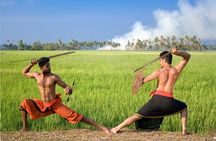 Kalaripayattu martial art performance