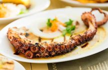 Rooftop Seafood Dinner with Acropolis View