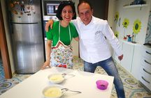 Typical Italian cooking class and dinner with a view in Naples