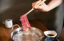 Wagyu and sake pairing dinner in Shinjuku