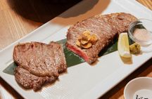 Wagyu and sake pairing dinner in Shinjuku