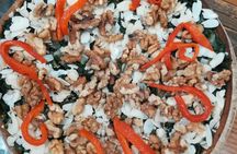 Unique vegan food walk in Athens