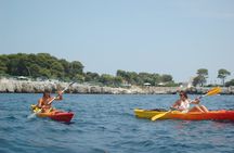 Sea kayak rental on the Esterel coast in the French Riviera
