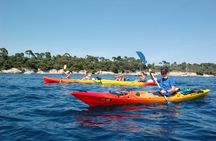 Sea kayak rental on the Esterel coast in the French Riviera