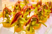 Pintxo tasting paired with Spanish wines in Bilbao
