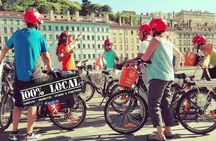 3-hour electric bike tour with food tasting in Lyon