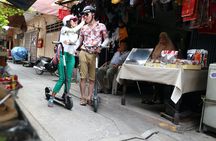 Guided e-scooter tour of Bangkok with street food
