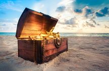 Private treasure hunt for kids in the lagoon of Bora Bora