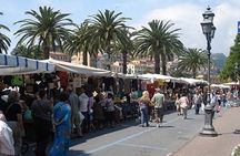 Tour of an Italian market, Èze, and La Turbie from Nice