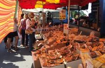 Tour of an Italian market, Èze, and La Turbie from Nice