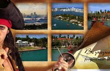 Pirate adventure on a sightseeing boat tour in Miami