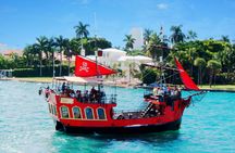 Pirate adventure on a sightseeing boat tour in Miami