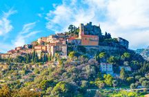 Tour of an Italian market, Èze, and La Turbie from Nice
