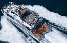 Fast stylish Catamaran in the Great Barrier Reef