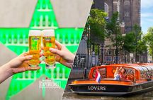 Heineken Experience and 1-hour canal cruise in Amsterdam