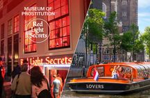 Amsterdam Red Light Secrets museum and 1-hour canal cruise