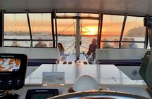 Sunset and sparkle harbor cruise
