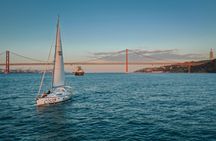 Lisbon sailboat tour at sunset