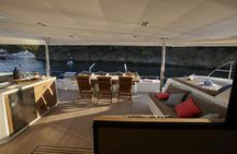 Luxury Sunset Sailing Cruise with BBQ, Cocktails and Hotel Transfers