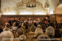 Dinner and Best of Mozart concert at historic fortress in Salzburg