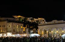Athens nightlife private guided walking tour