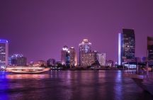 Traditional wooden dhow boat dinner cruise in Dubai Marina