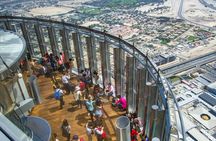 Burj Khalifa At The Top and Burj Al Arab tour with private transfer