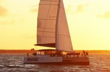 A 2-hour sunset catamaran experience from La Rochelle