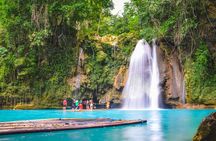 Full-day Oslob whale shark and  Kawasan falls with  Moalboal island hopping