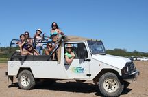 Sunset guided Jeep tour with dinner from Albufeira